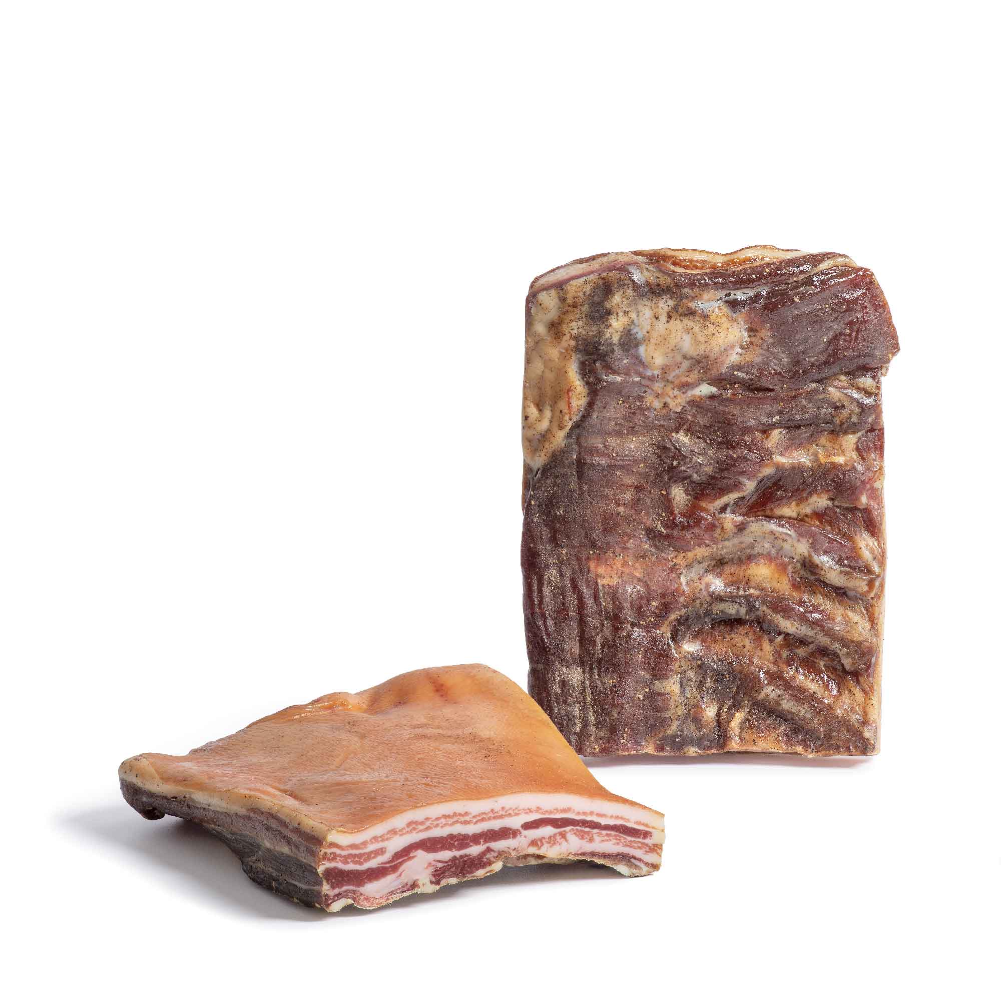 Pancetta plate au poivre Rovagnati