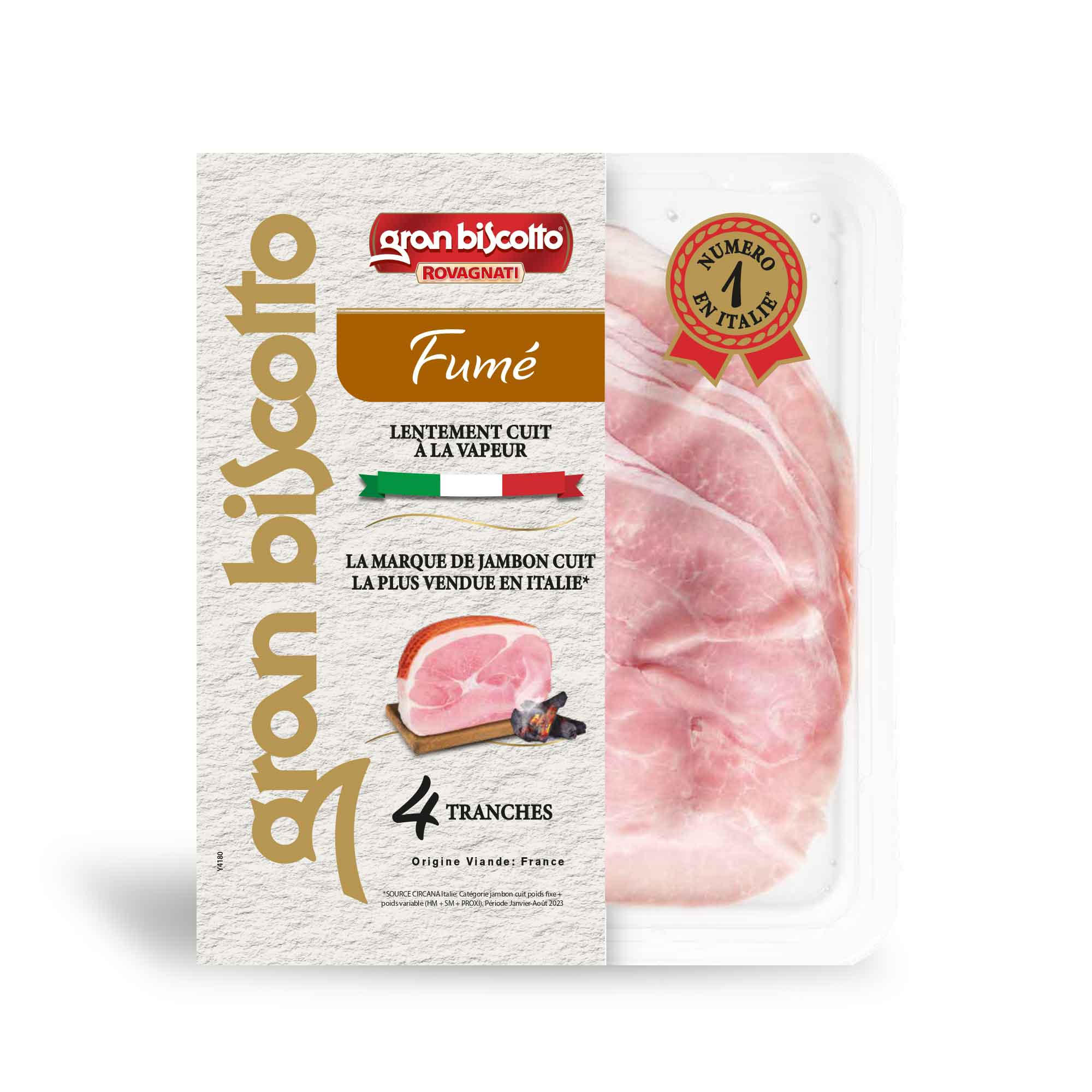 Découvrez le Jambon Cuit Gran Biscotto Tradition et Saveurs