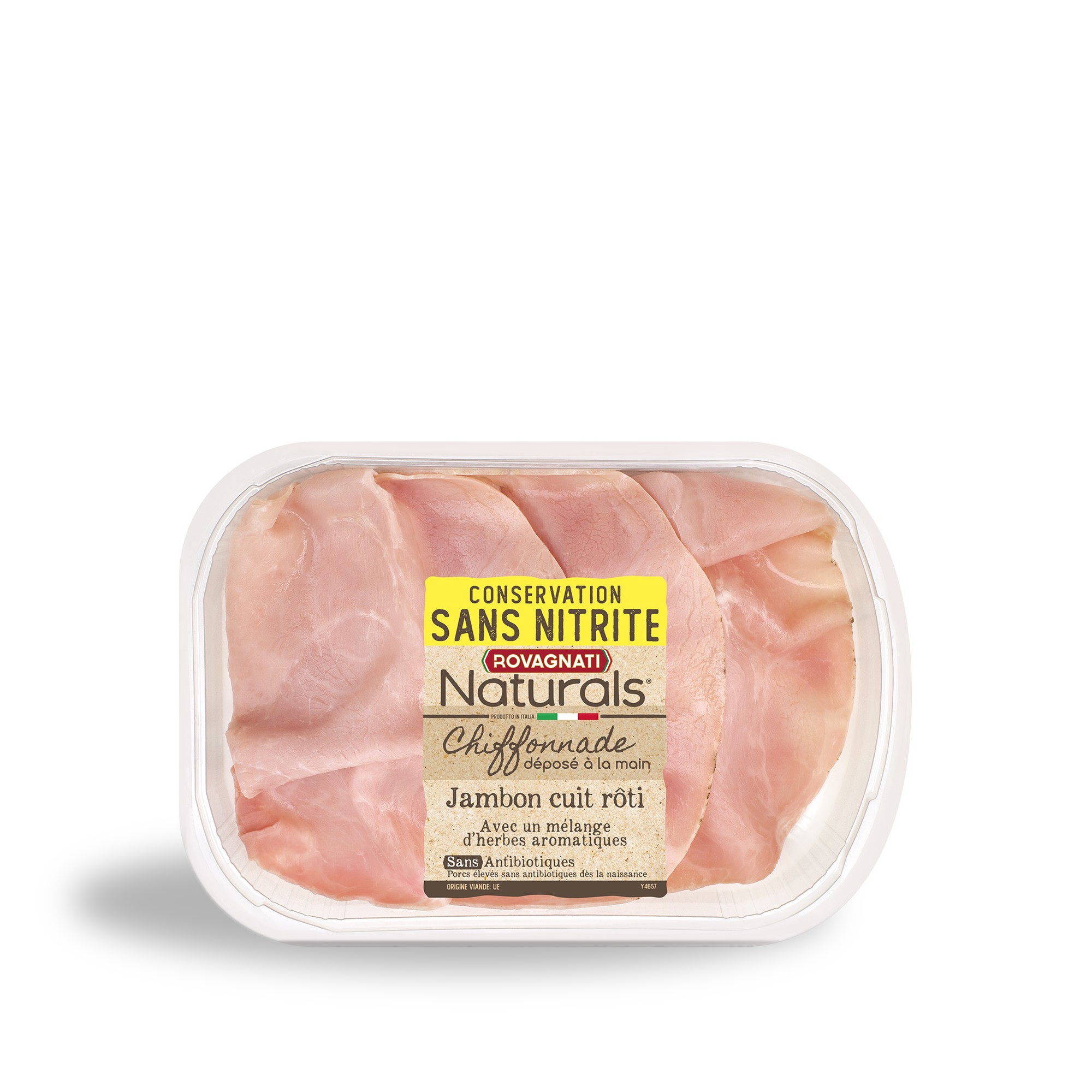 Chiffonnade de jambon cuit rôti aux herbes Naturals