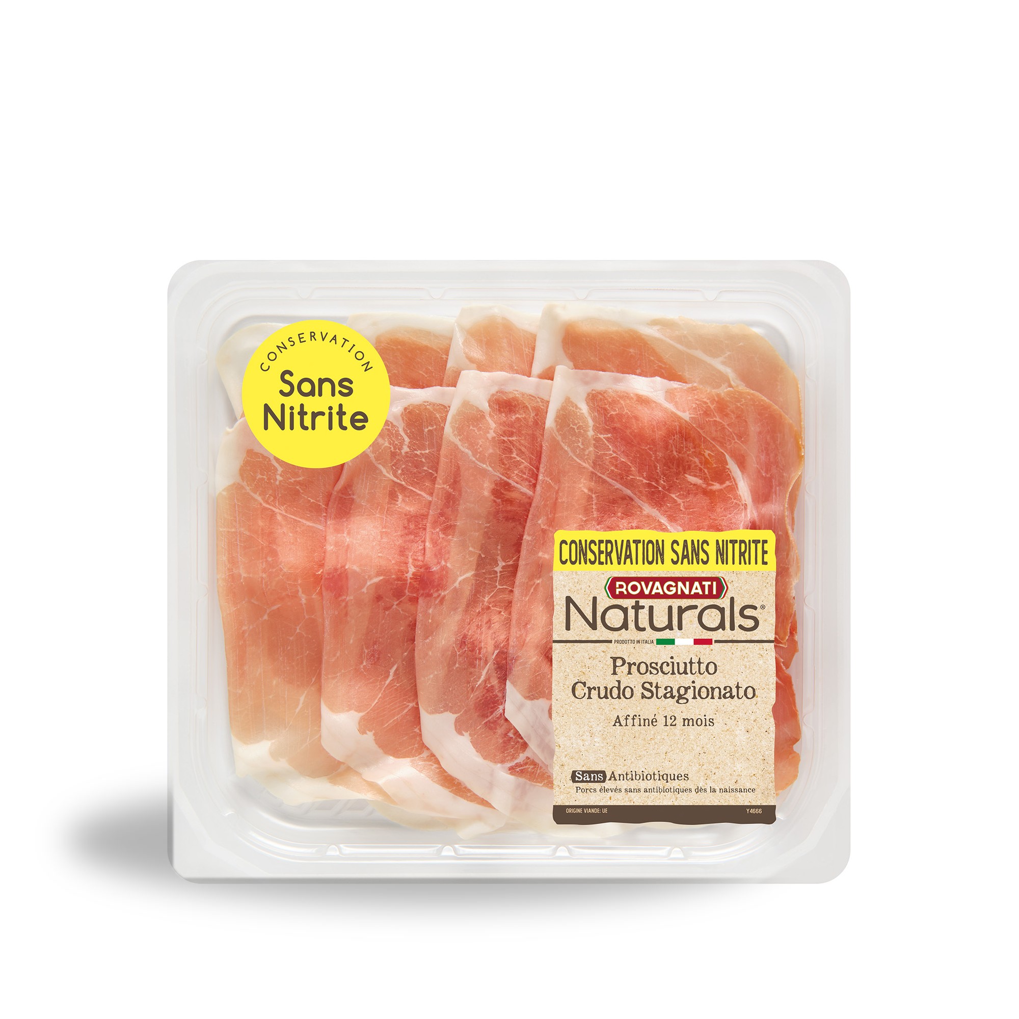 Jambon cru italien affiné 12 mois Naturals