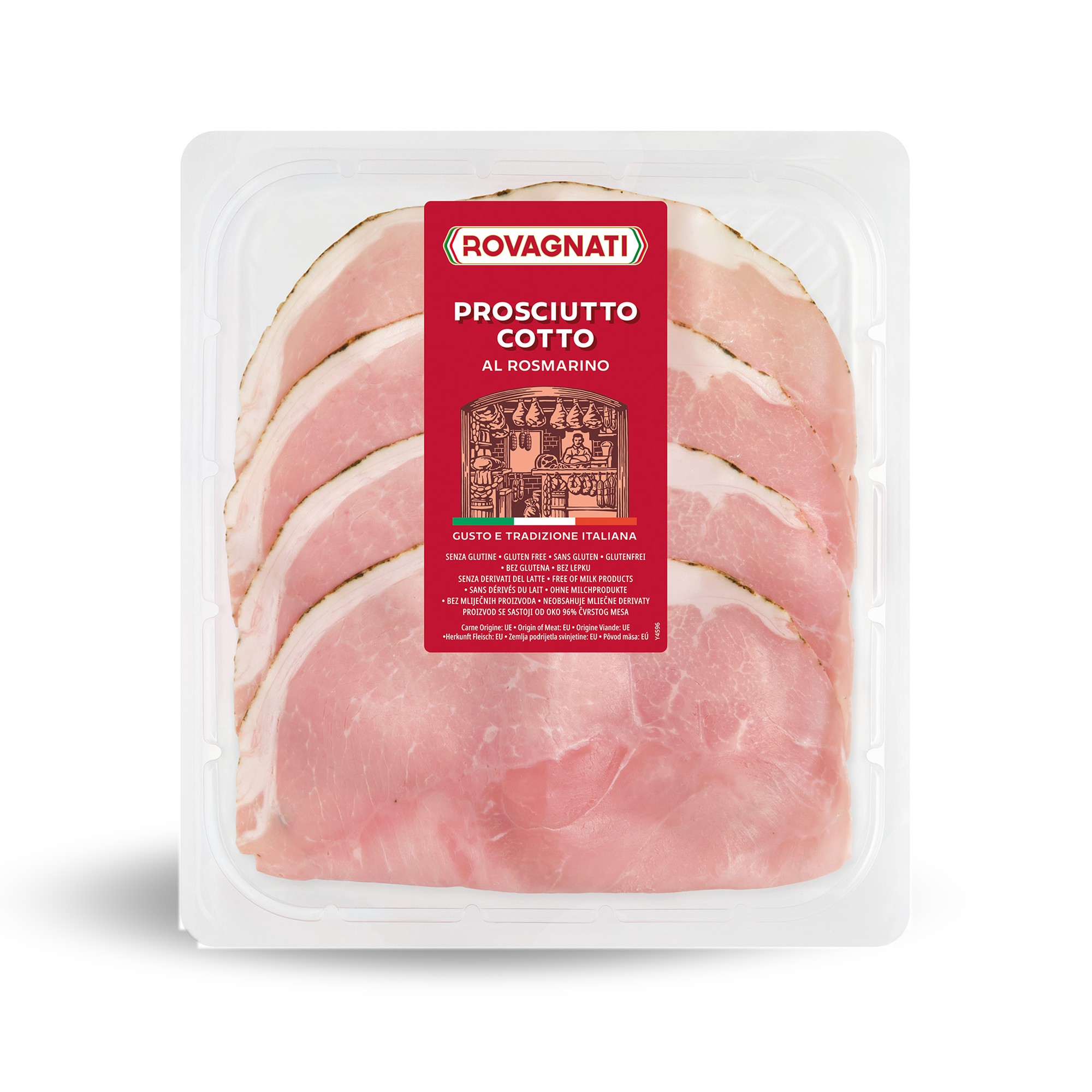 Jambon cuit au romarin
